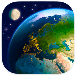 Earth 3D for Mac 英文破解版 3D地球动态壁纸